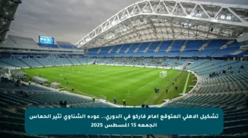 تشكيل الأهلي المتوقع أمام فاركو في الدوري.. عودة الشناوي تثير الحماس الجمعة 15 أغسطس 2025